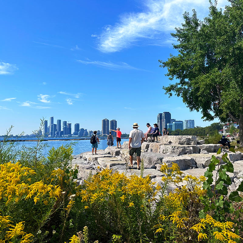 Lake Ontario at Sunnyside Park