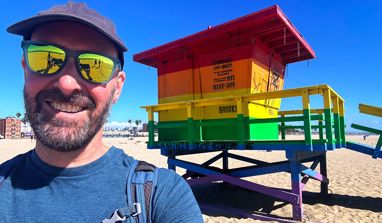 Venice Pride Rainbow Lifeguard Tower – Los Angeles, California – September 2024